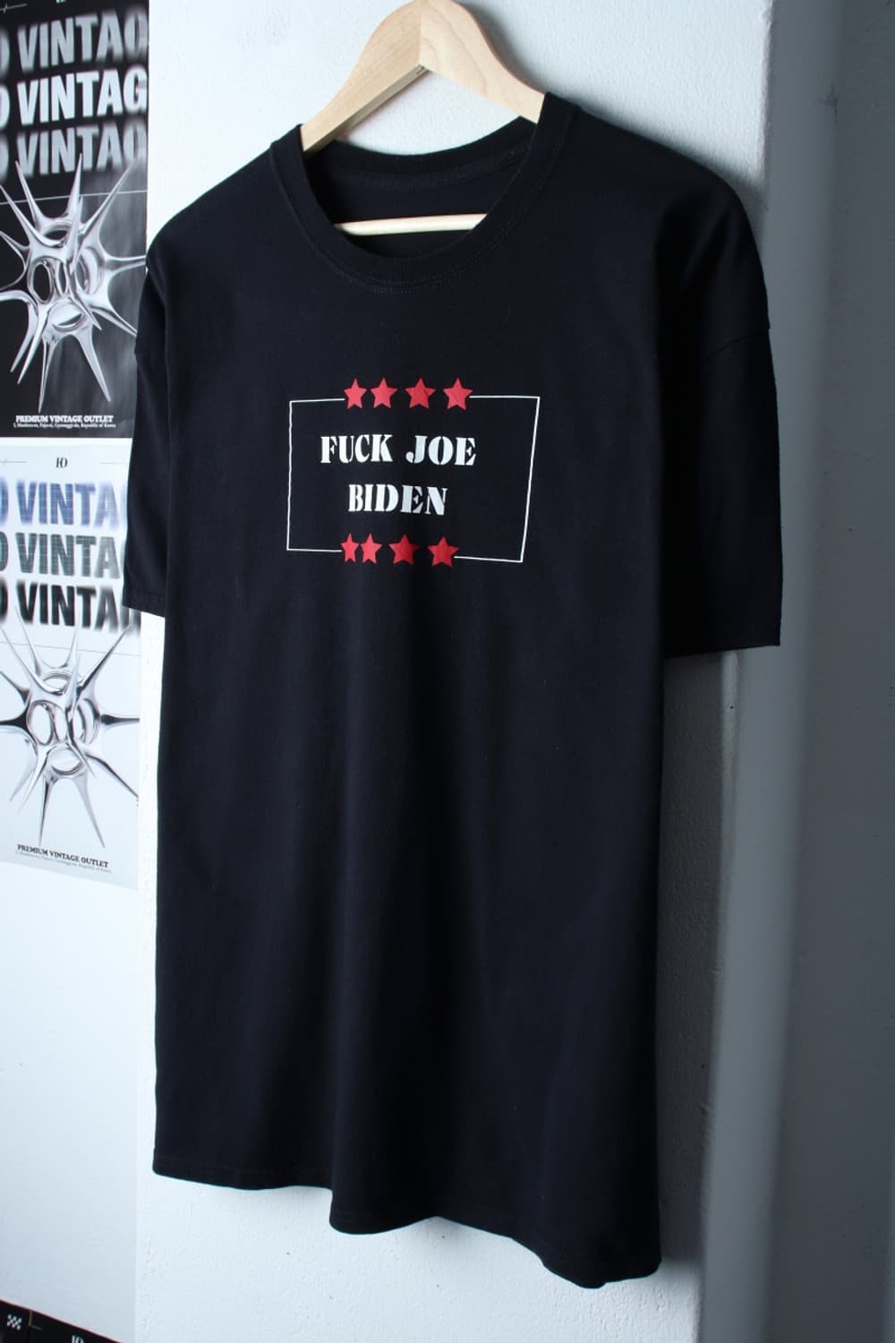 (2XL) 브랜드빈티지 반팔 티셔츠 USA 빅사이즈 블랙-H30164 상품이미지1