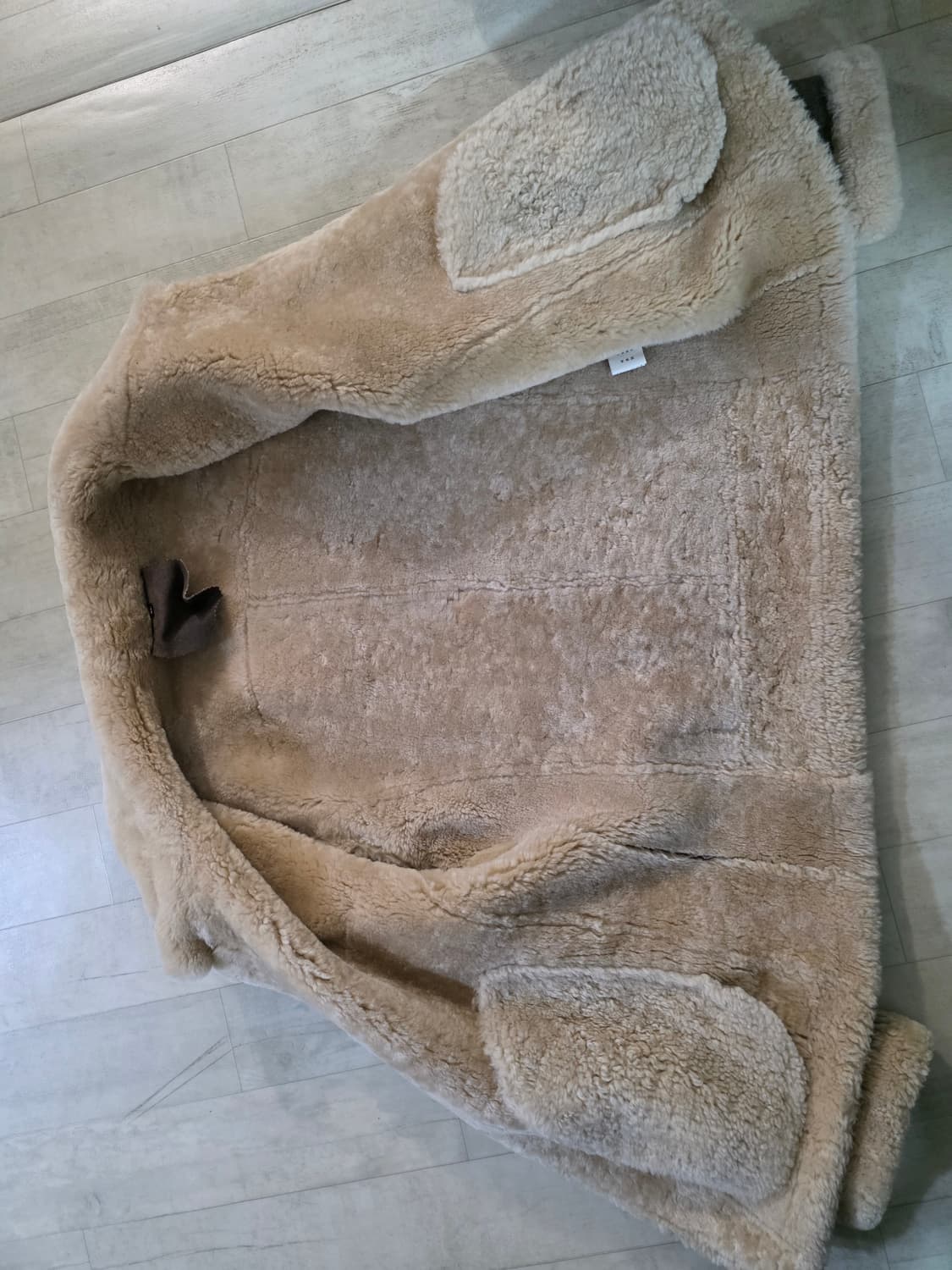 신흥사 램스킨 리얼 무스탕 xl 상품이미지4