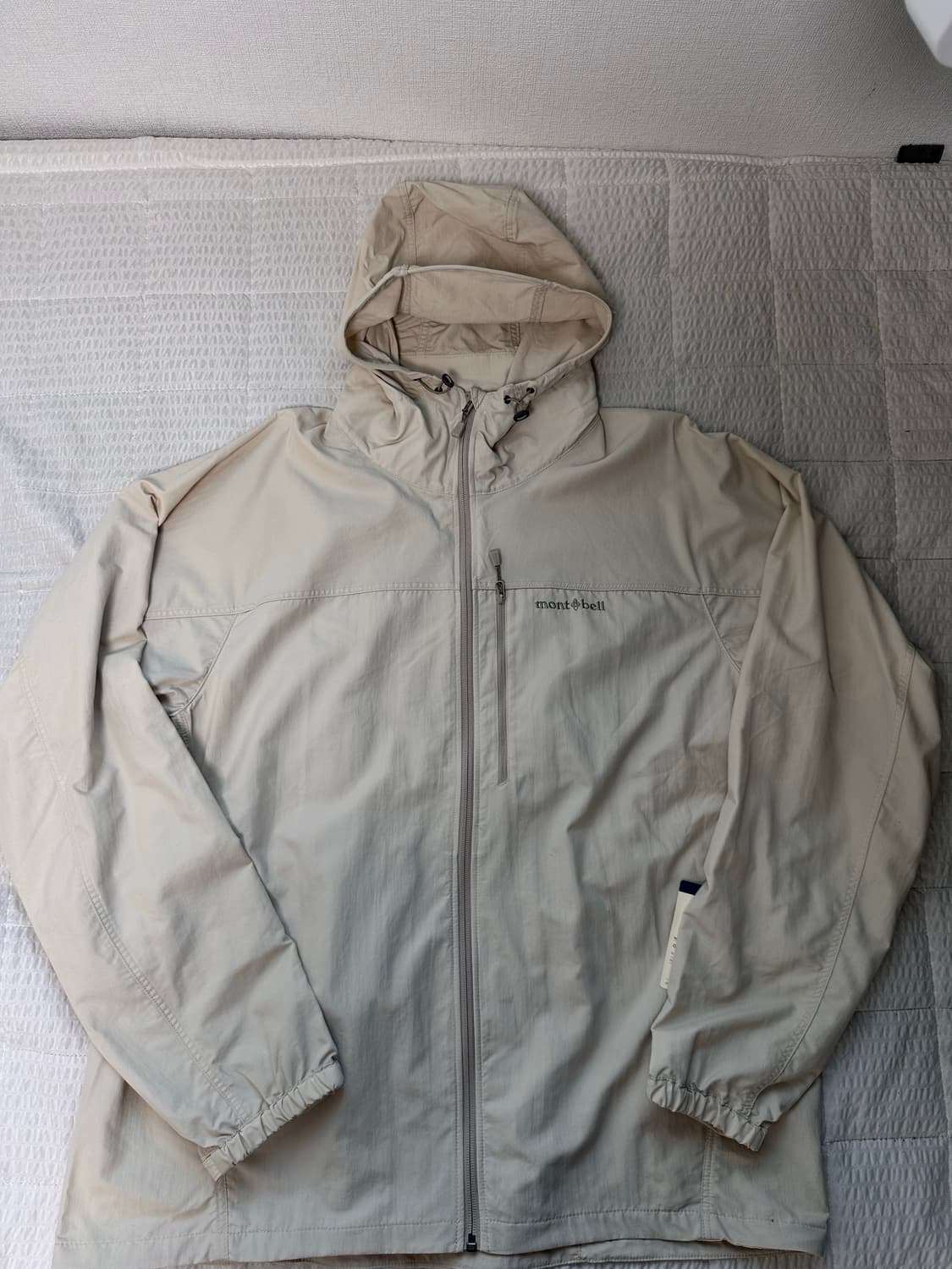 [XL] 몽벨 바람막이 아이보리 상품이미지2