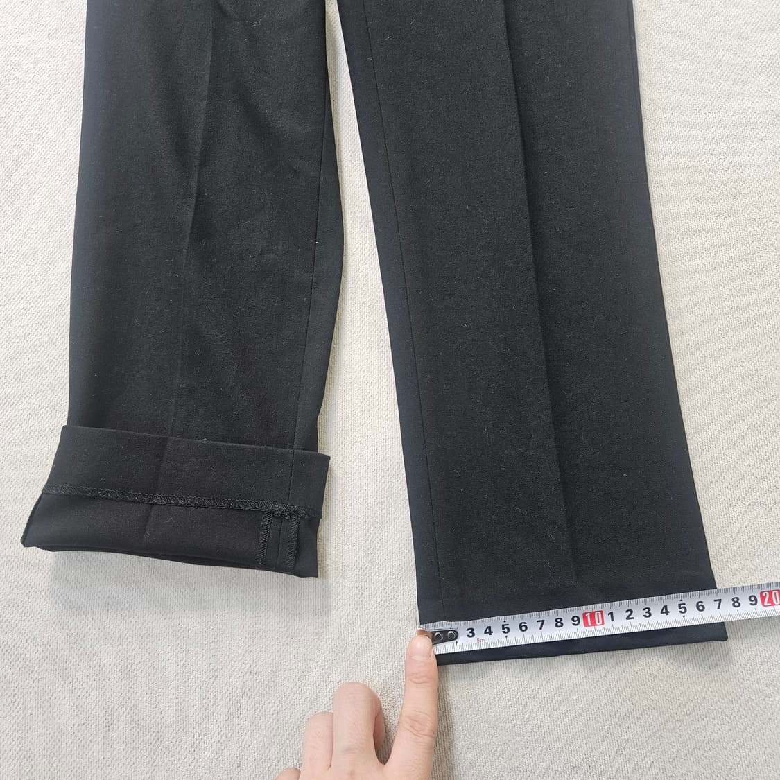 30 무신사스탠다스 블랙 슬랙스 0331Y 상품이미지7