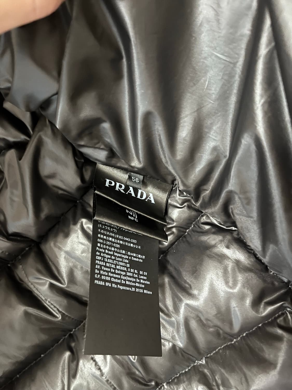 프라다 바이커 패딩 상품이미지4