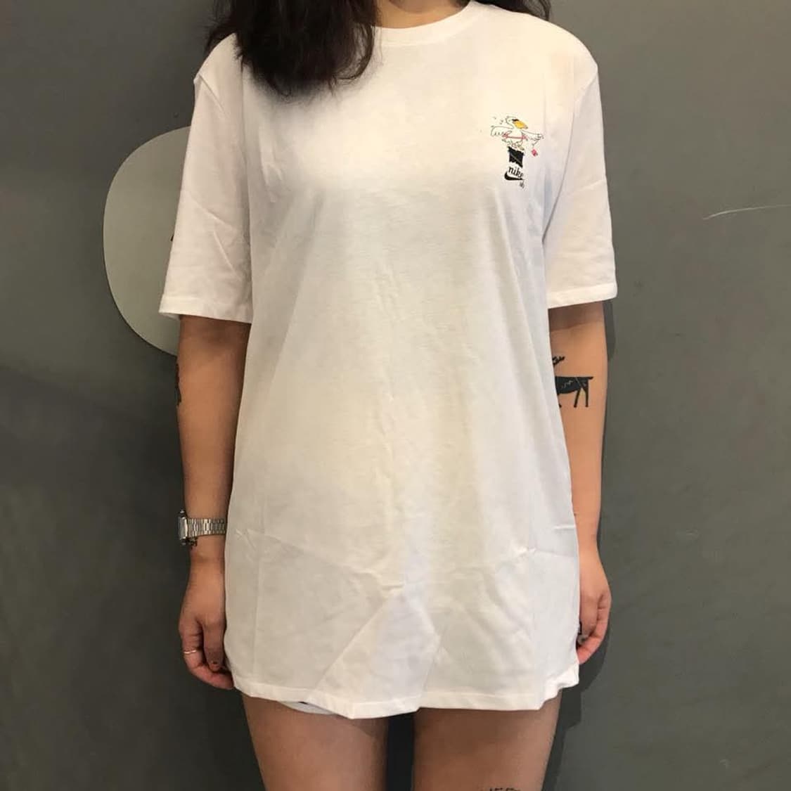 [해외M]희귀 나이키SB 펠리칸 티셔츠 화이트 상품이미지6