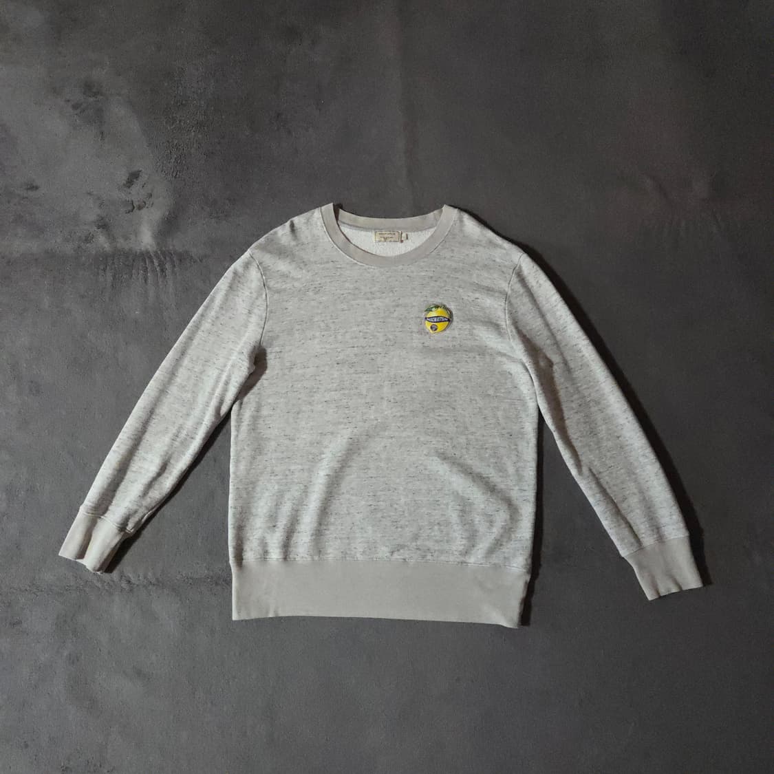 메종키츠네 11주년 레몬 맨투맨 L 상품이미지2