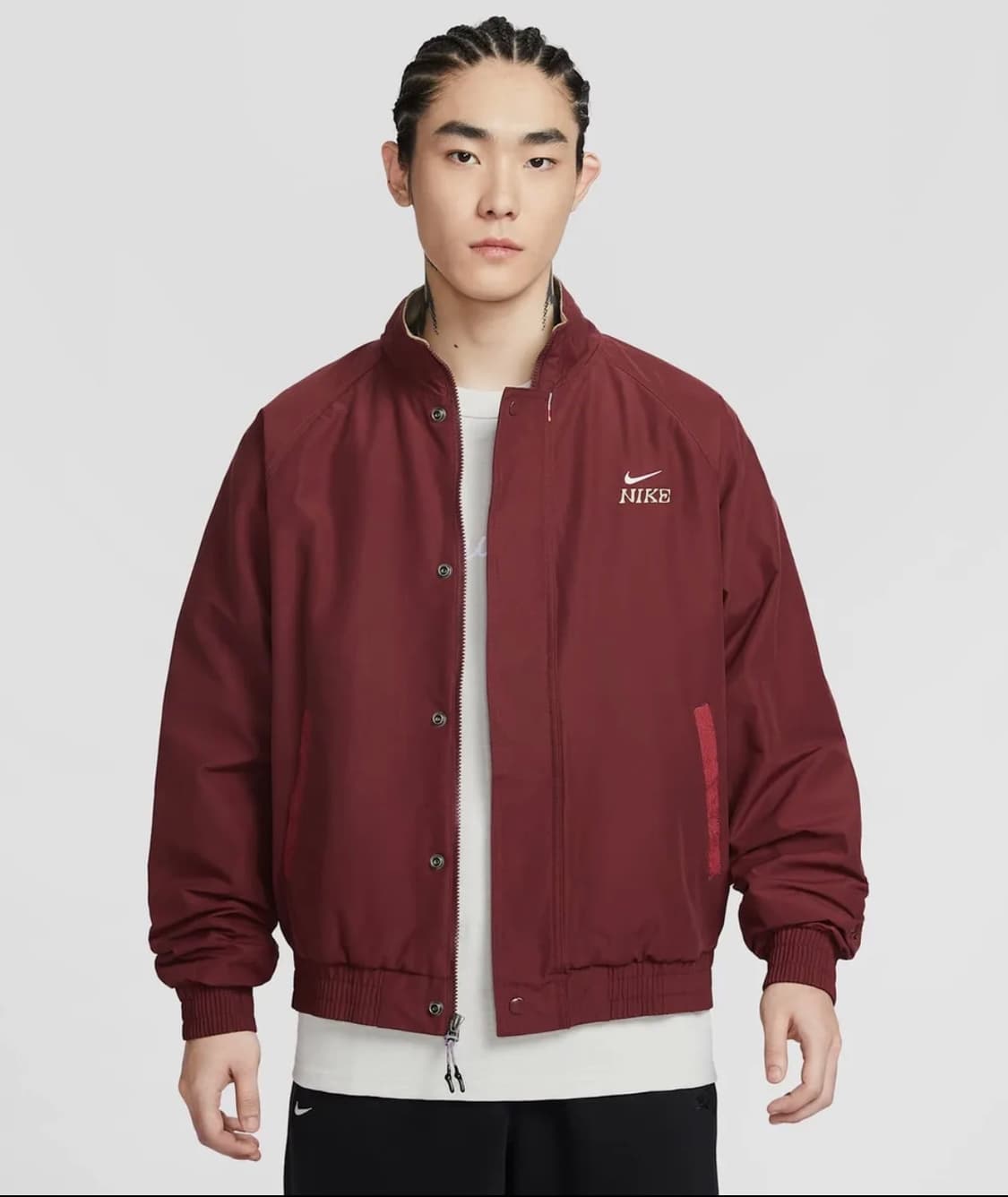 클럽 LNY 재킷 M - 다크 팀 레드 XL 상품이미지1