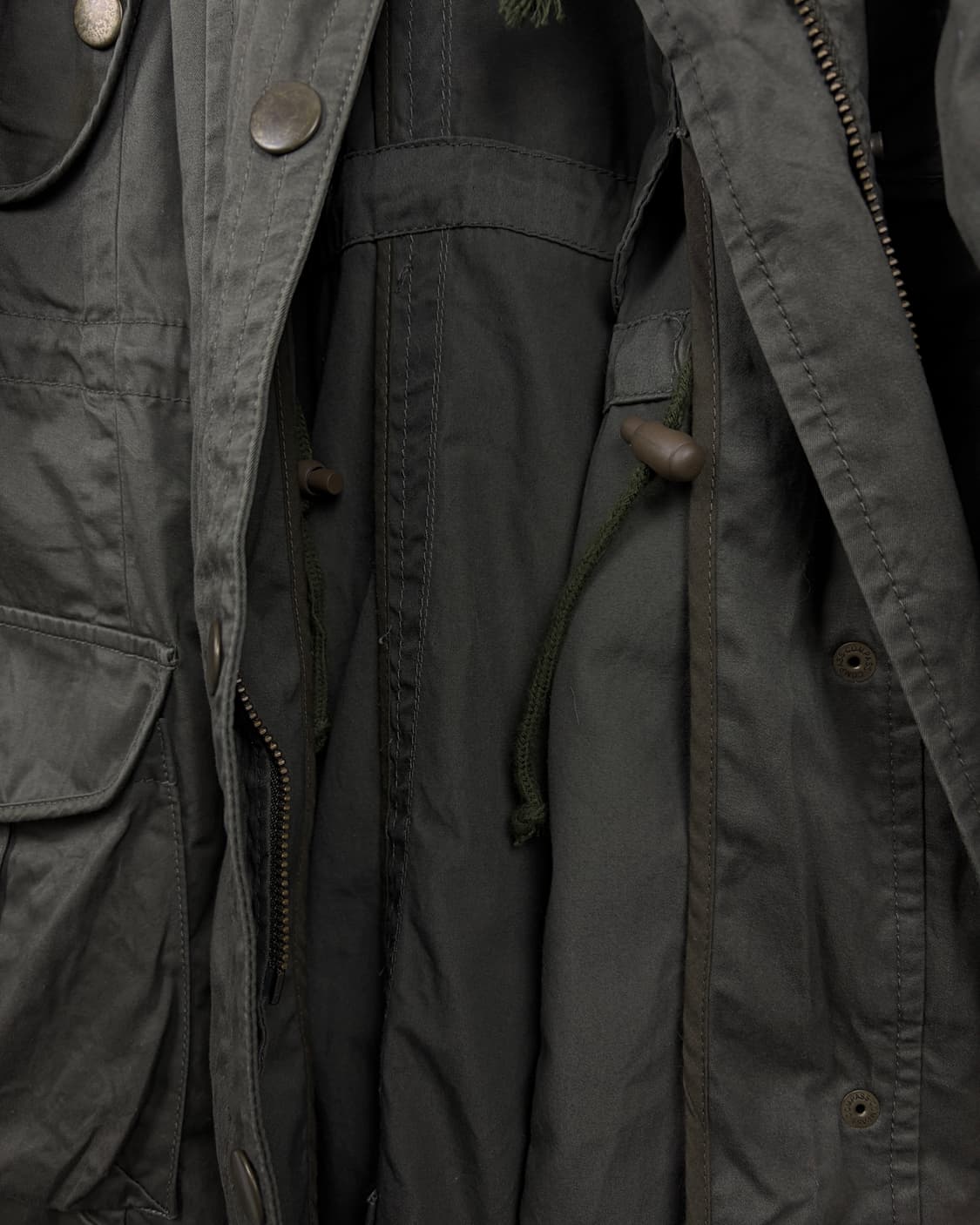 As Know As Khaki Hooded Field Jacket 상품이미지6