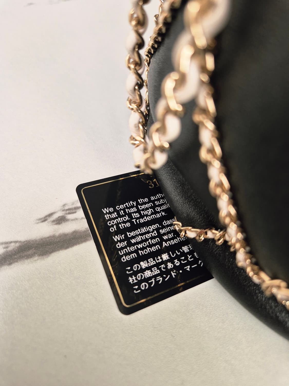 샤넬 드로스트링 체인 버킷백 상품이미지8