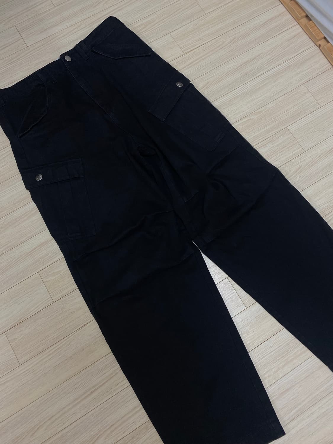 아오이로 히카리 팬츠 블랙 2사이즈 상품이미지3