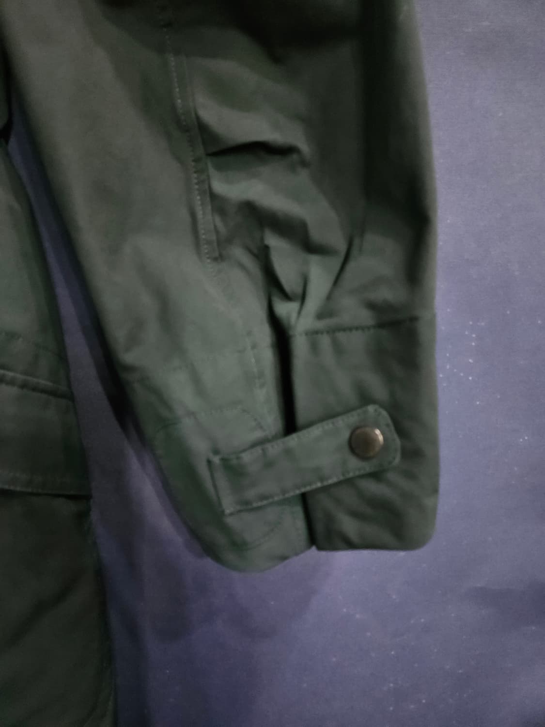 커스텀멜로우 다크그린 남성 오버핏 95 야상점퍼  상품이미지5