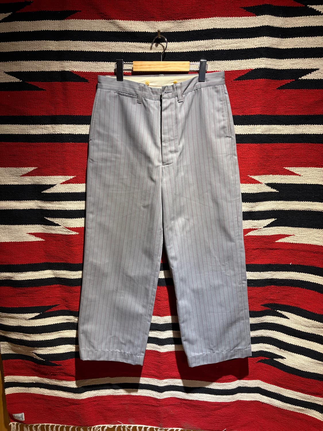 Labour union gray stripe pants  상품이미지1