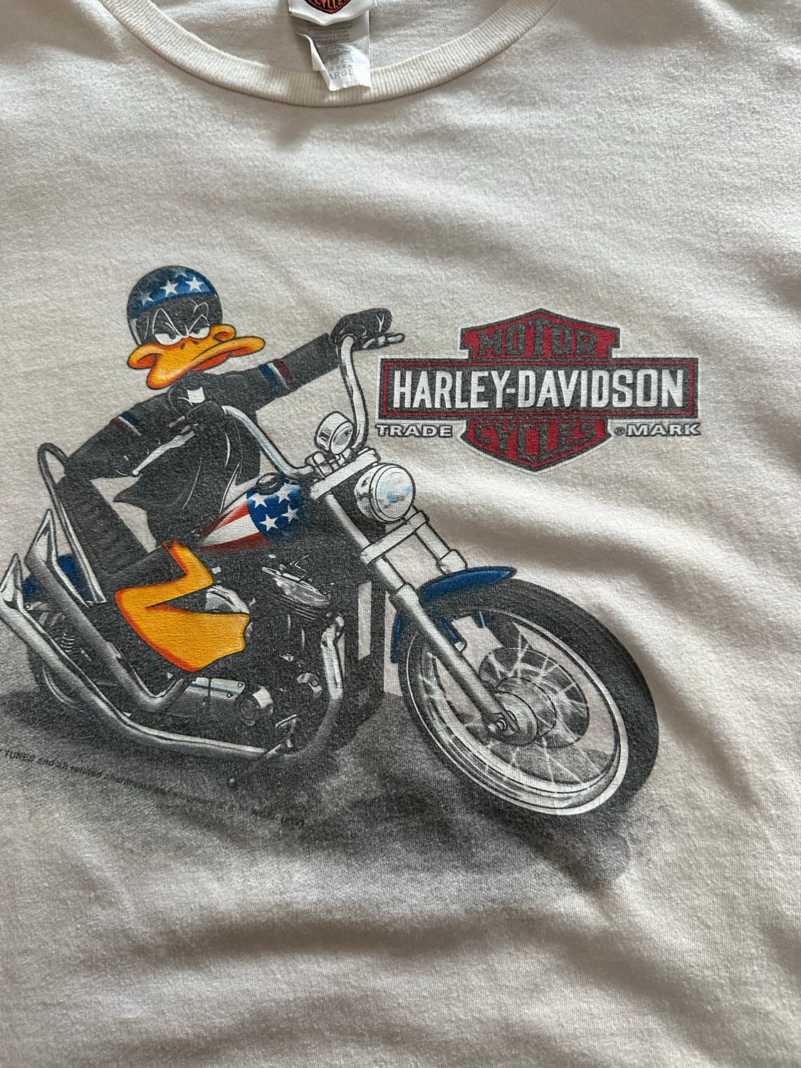 할리데이비슨 x 루니툰 '대피 덕 & 갱' 티셔츠 - 2XL 상품이미지1