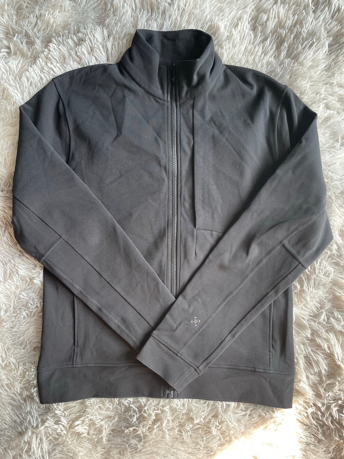 룰루레몬 블랙 집업 소전 자켓 상품이미지1