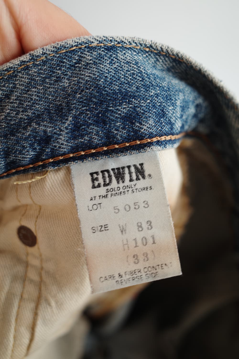 EDWIN 에드윈 빈티지 셀비지 데님 (32인치) 상품이미지5