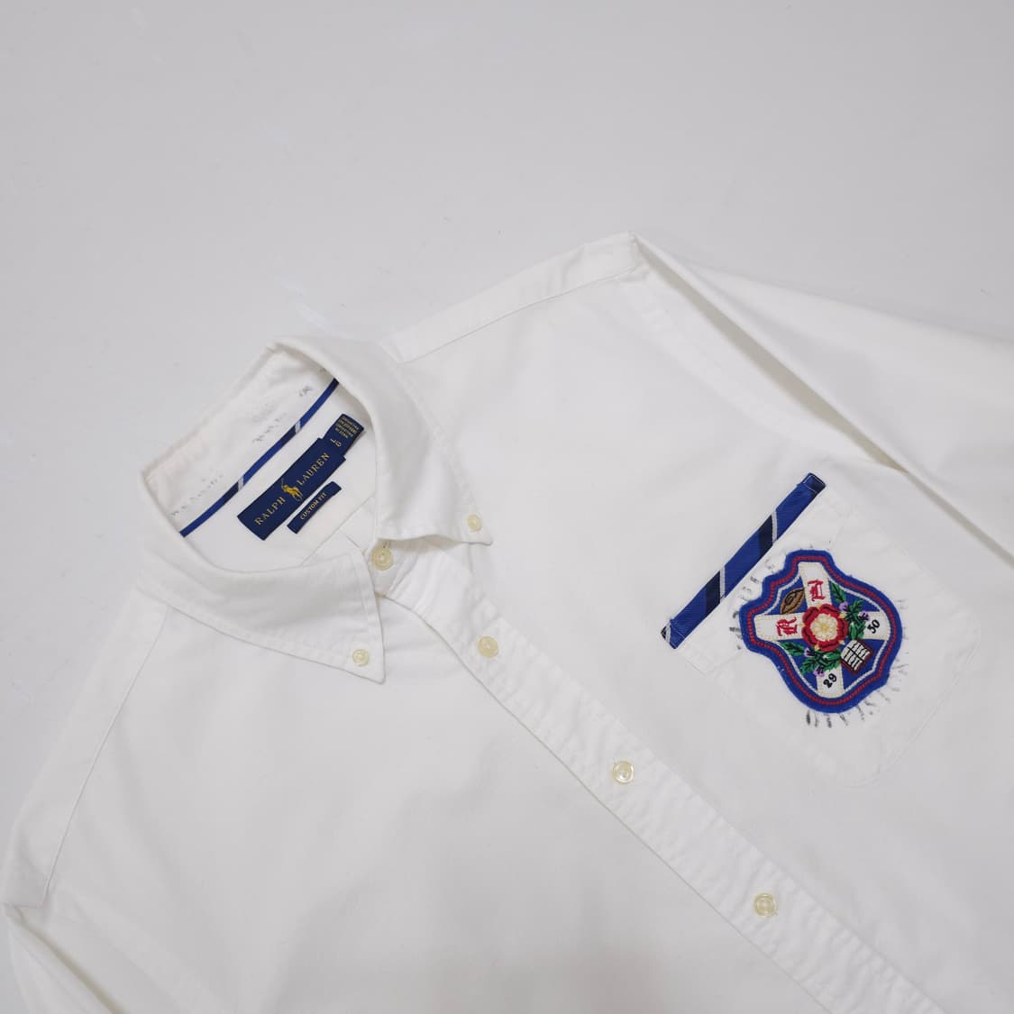 폴로 해군패치 셔츠 상품이미지2