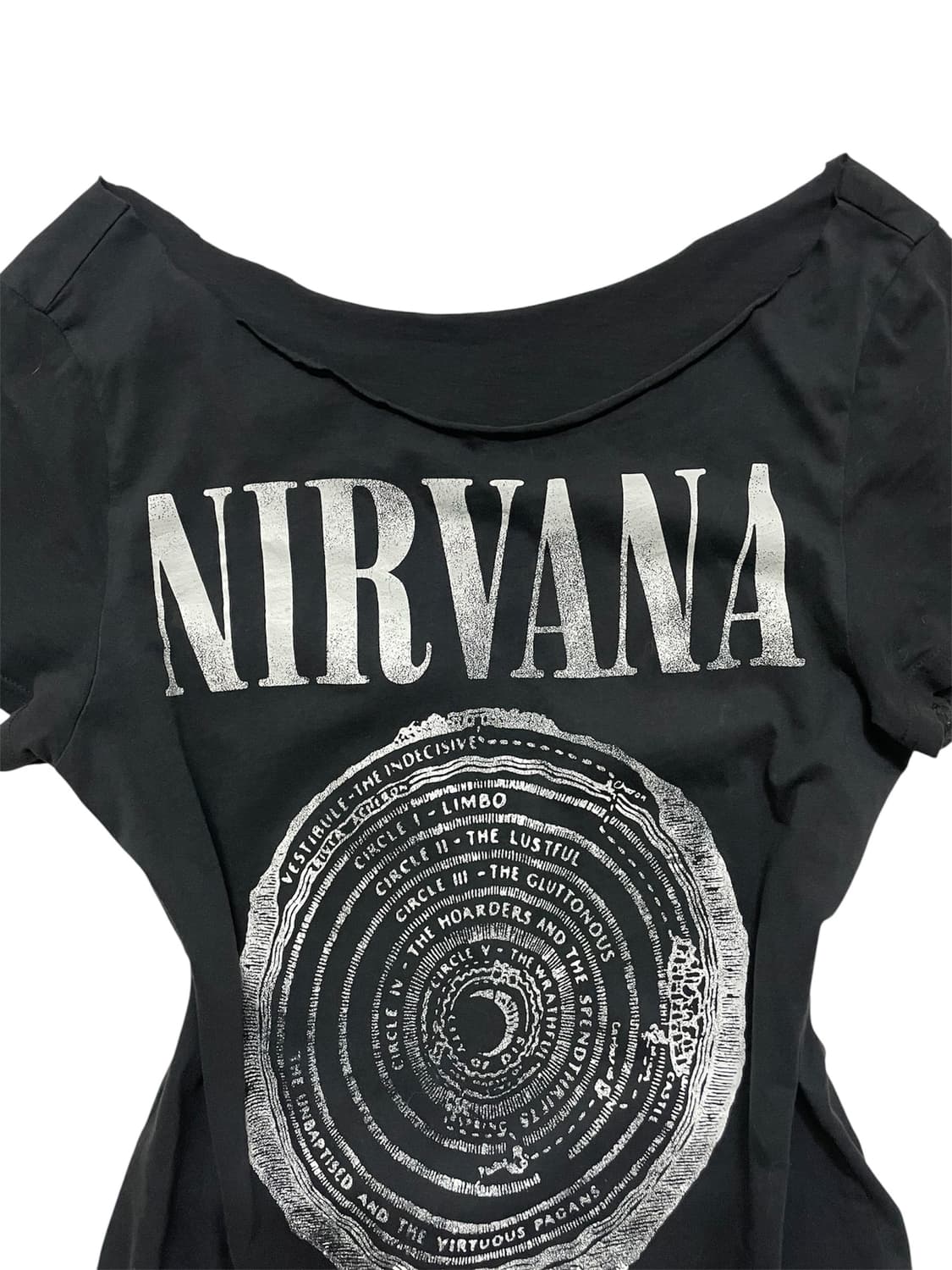00s Nirvana Tee 너바나 루즈핏반팔티셔츠 섹시핀터나나깔오네갸루 상품이미지7