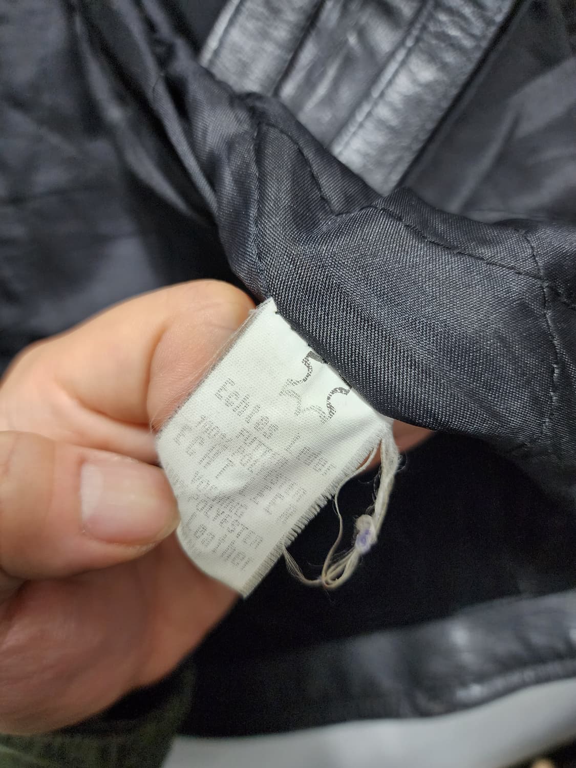 윌슨레더 헤비웨이트 소가죽 라이더자켓  상품이미지10