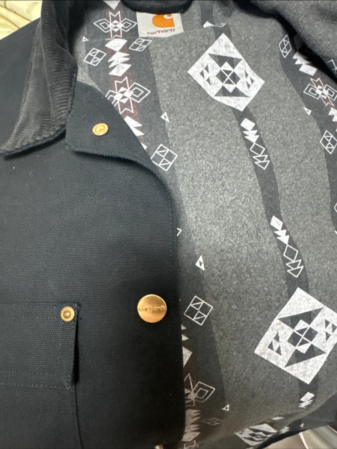 칼하트 wip 미시간 초어 블랙 상품이미지2