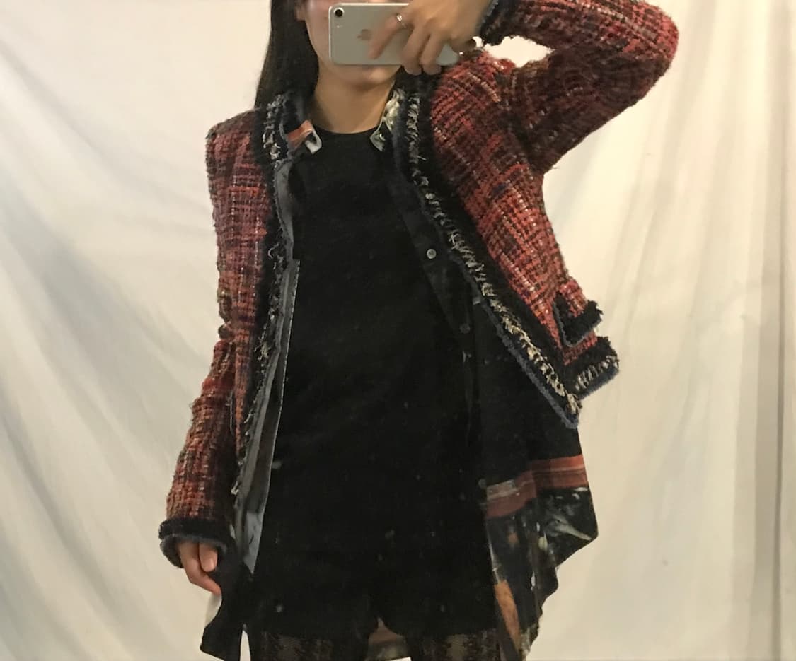 Benetton tweed jacket  상품이미지10