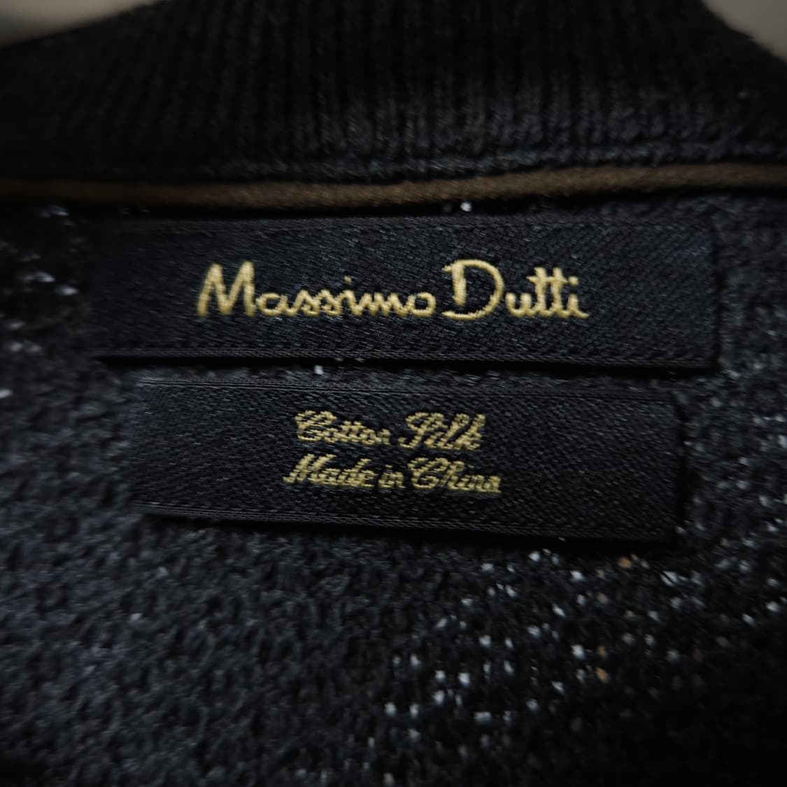 L ) 마시모뚜띠 남성 니트 차콜 상품이미지3