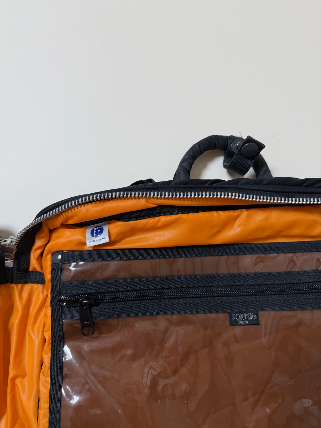 (초미품) PORTER 포터 탱커 3way 브리프케이스 블랙 백팩 상품이미지10