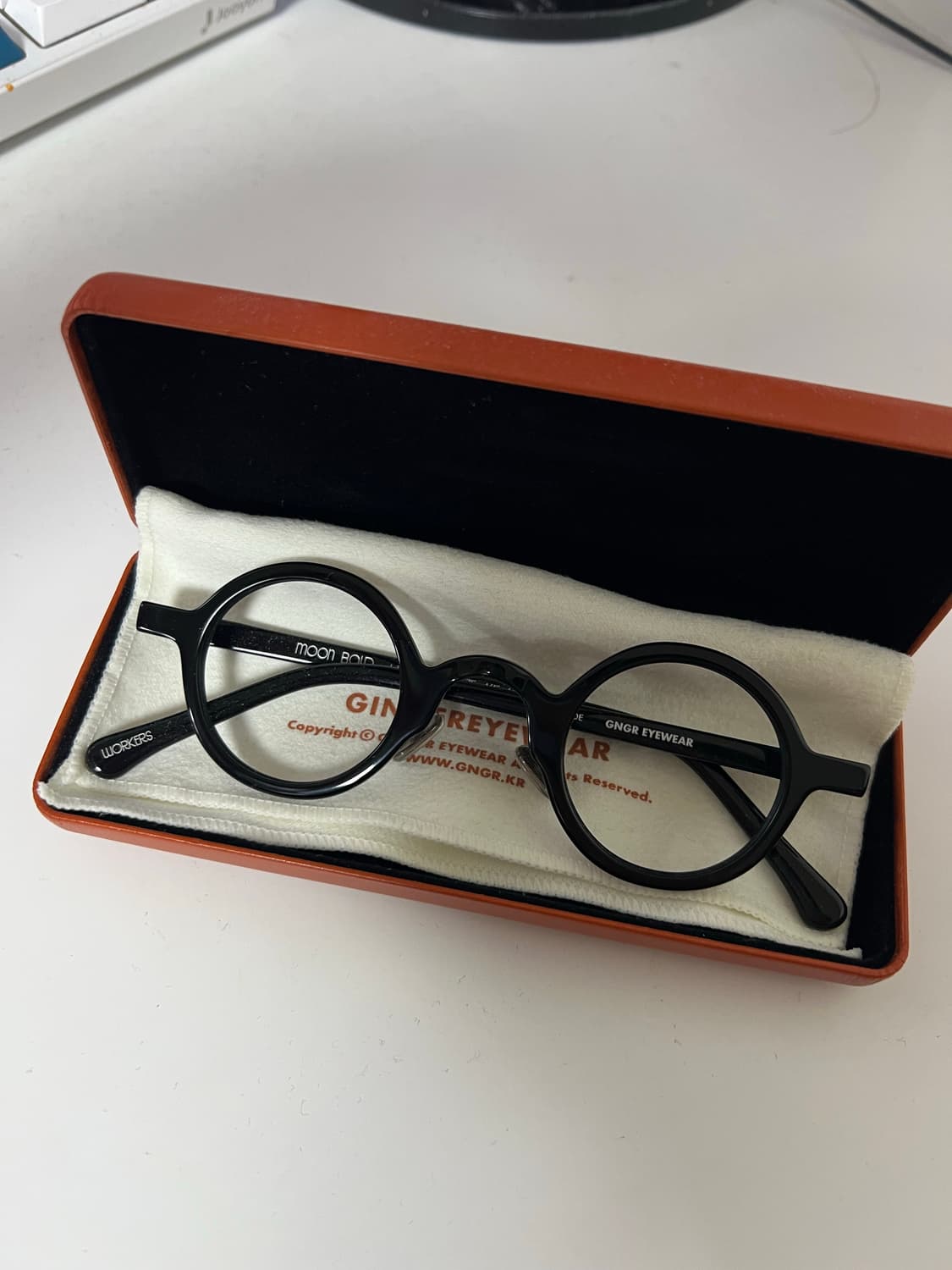 진저아이웨어 문 볼드 블랙 상품이미지1