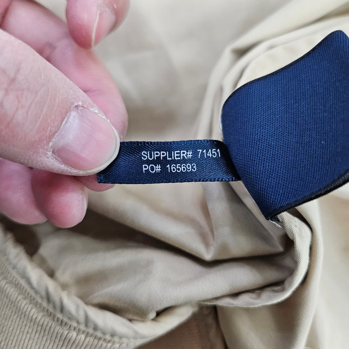 [L] 랄프로렌 골프웨어 블루종 자켓(지퍼고장) 0114YH1 상품이미지6