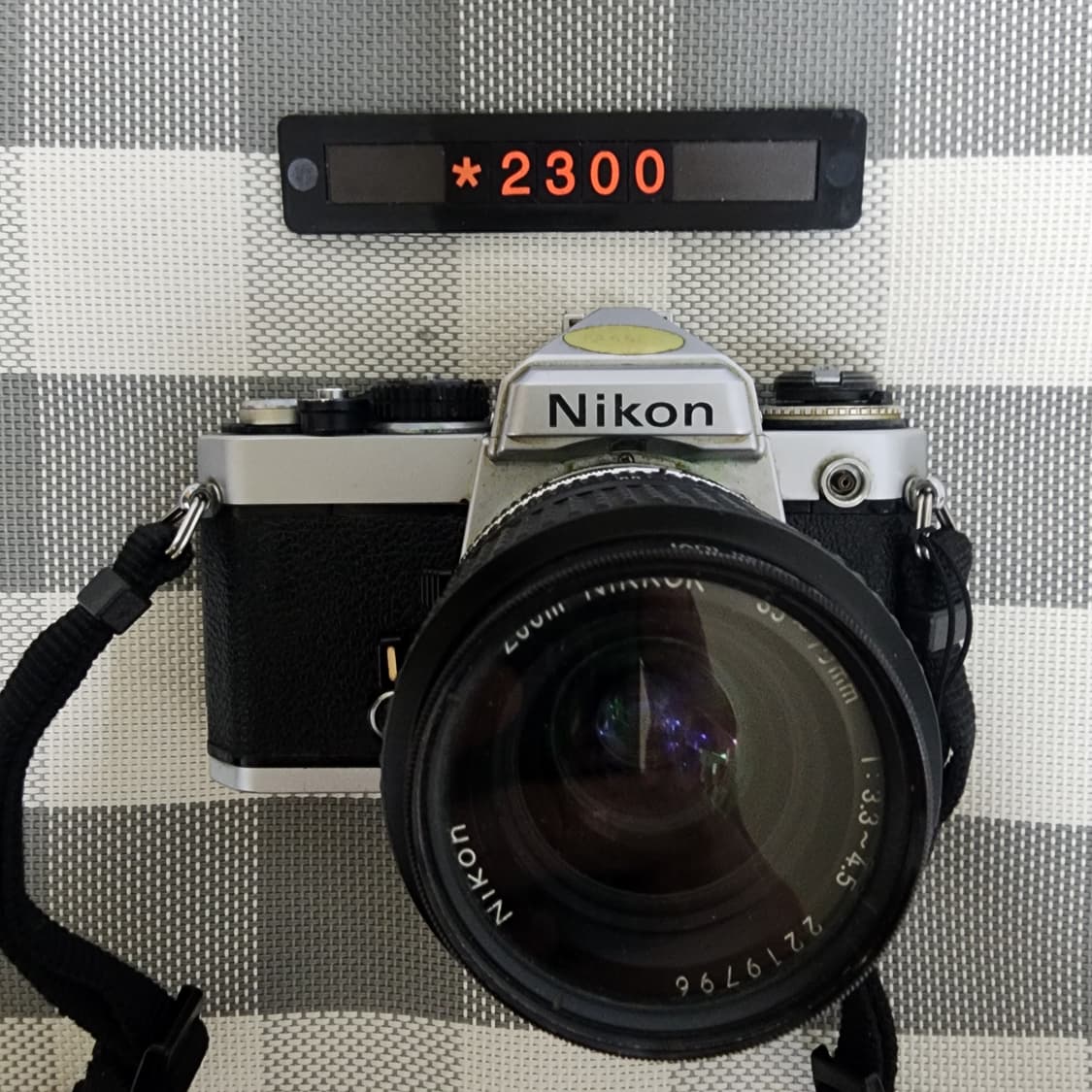 니콘 FE 실버바디 35-70 줌렌즈  필름카메라 상품이미지1