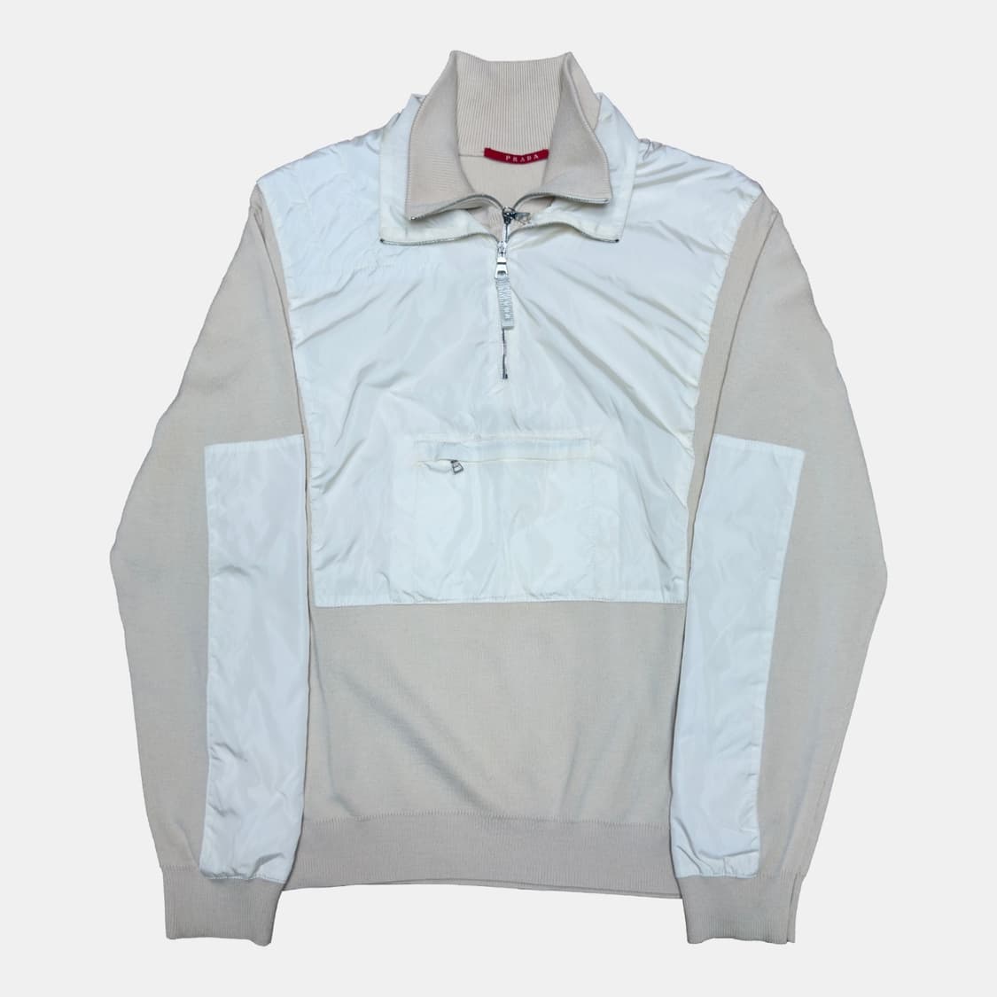 프라다 더블 칼라 풀오버 스웨터 상품이미지1