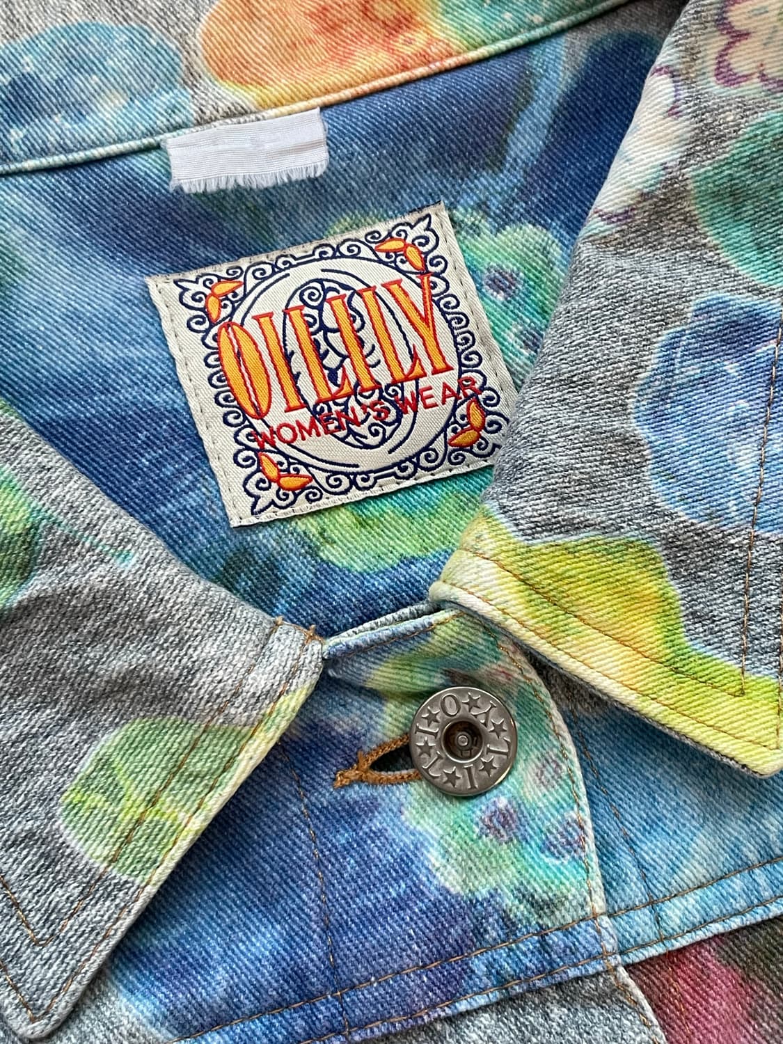 [정품] OILILY 오일릴리 플로럴 데님 자켓 상품이미지3