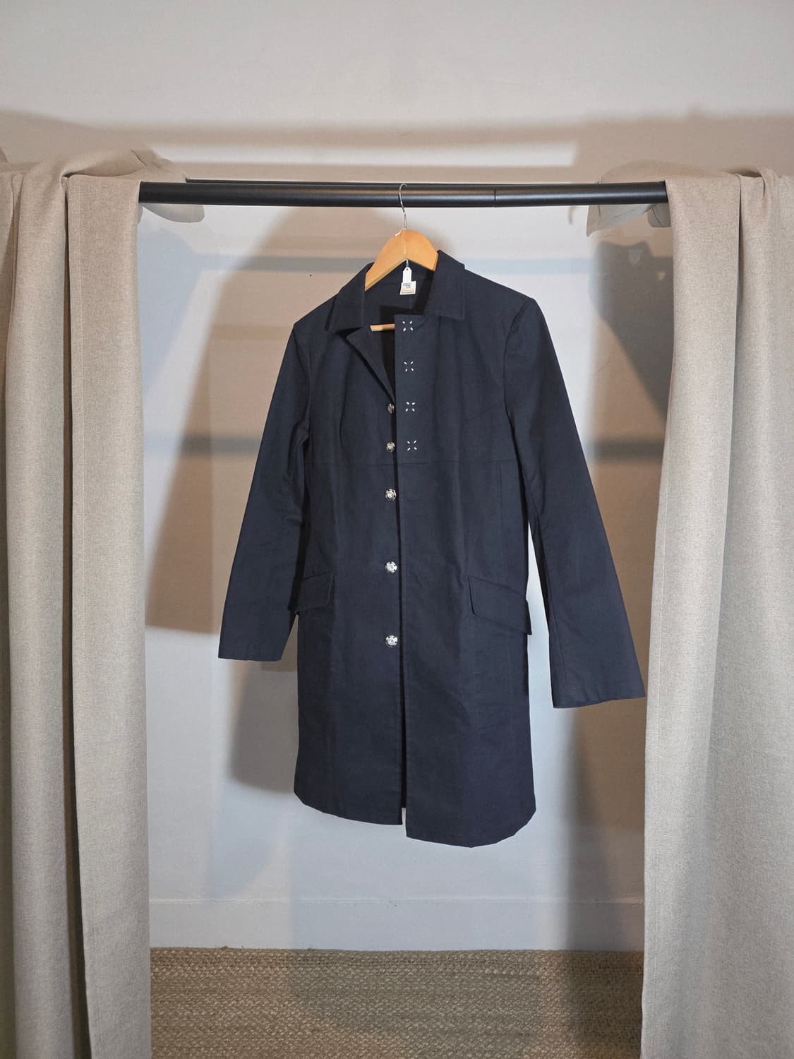 Issey miyake sunao kuwahara work coat 상품이미지2