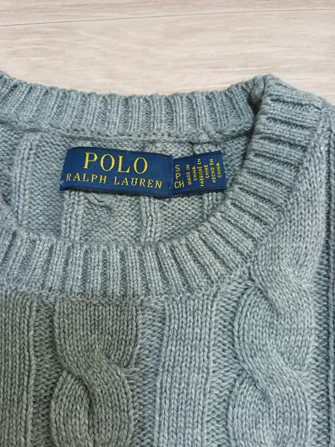 폴로 랄프로렌 꽈배기니트 95-100  상품이미지4