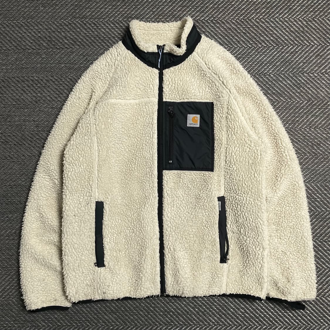 칼하트 WIP 패치 로고 쉐르파 플리스 자켓y 5420 상품이미지2