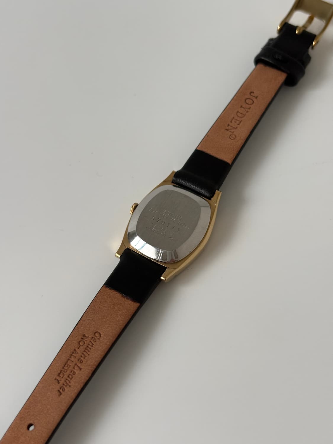 1970s Gold Square Ladies Quartz 상품이미지7
