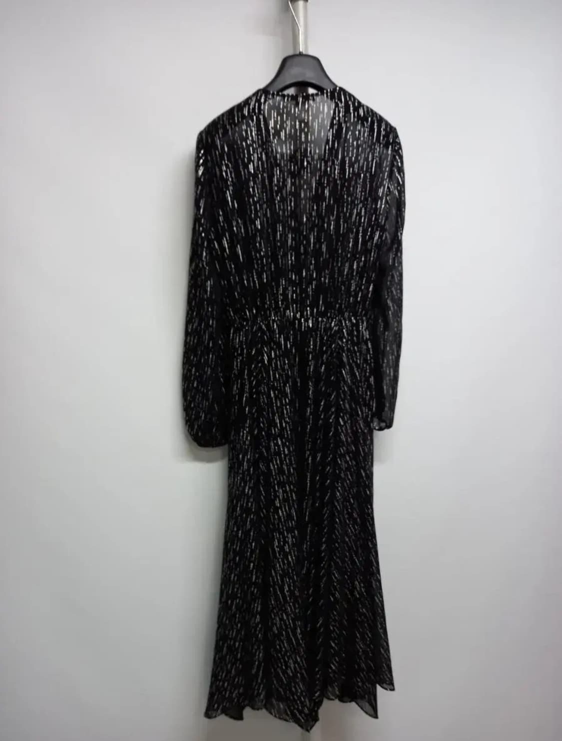 새 마쥬 MAJE  쉬폰 시스루 맥시 롱 원피스 55.66 상품이미지6