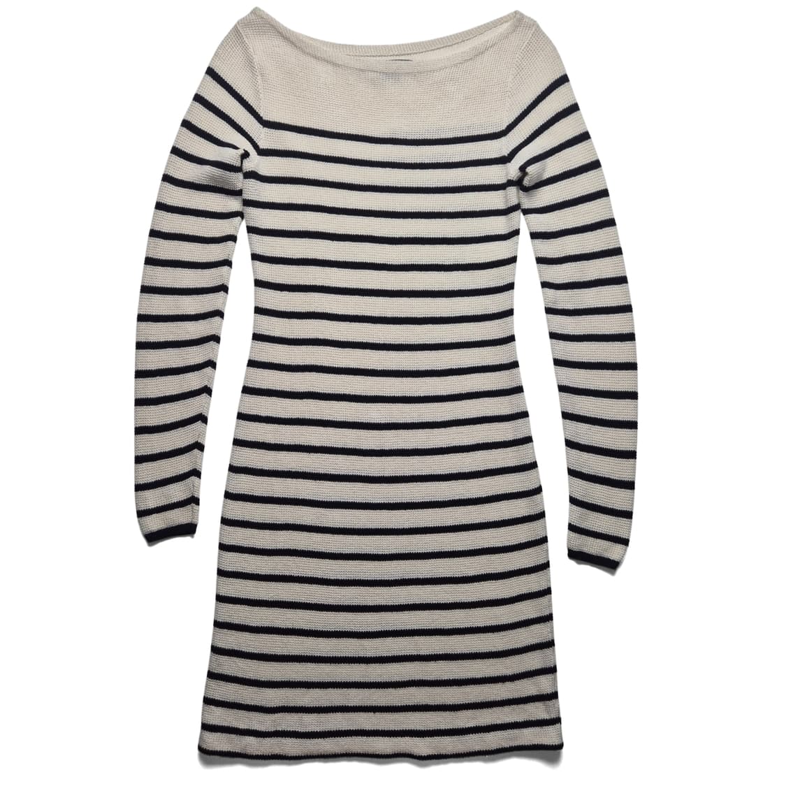 [S] 폴로 랄프로렌 보트넥 린넨 스트라이프 원피스 상품이미지2