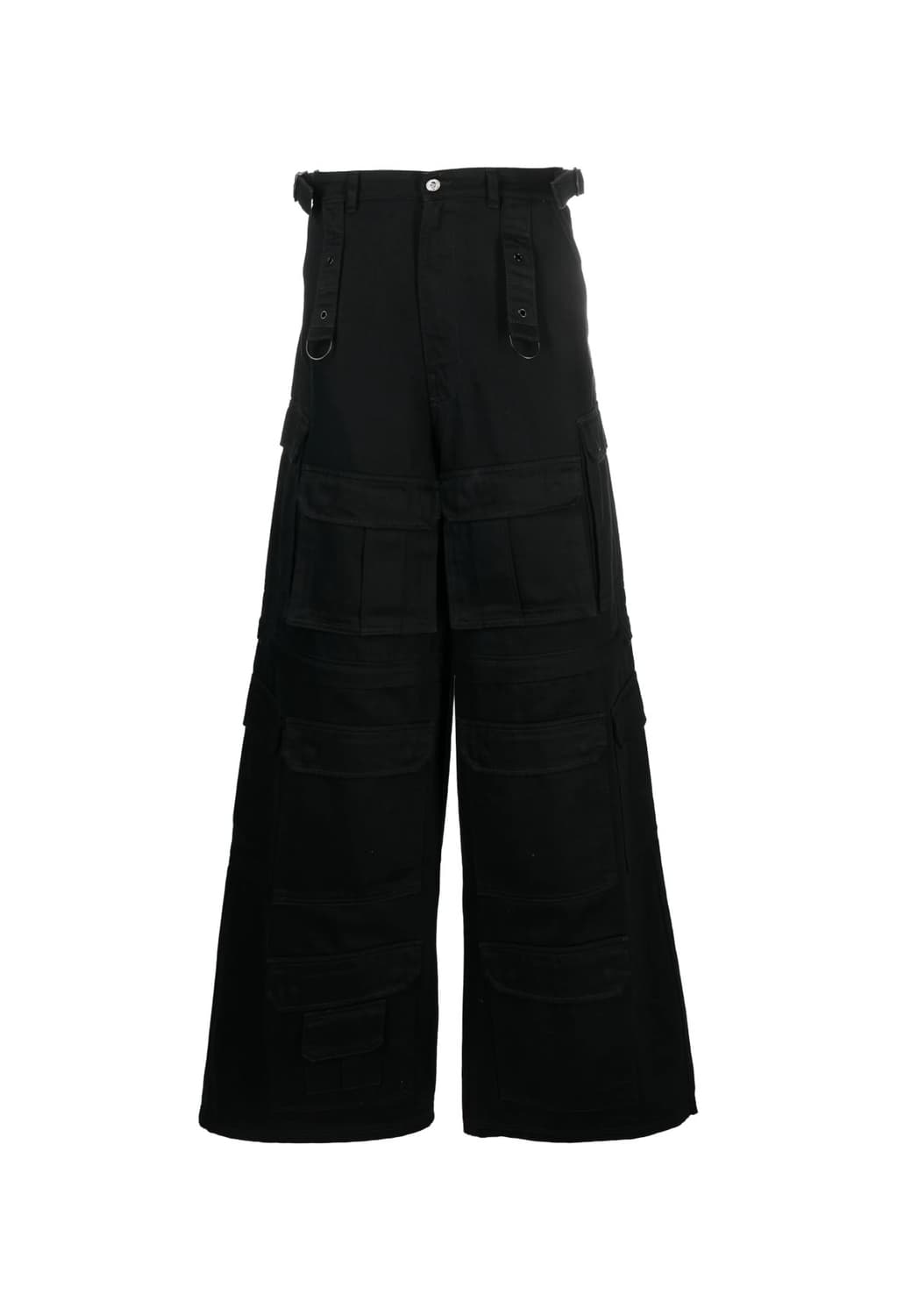 베트멍 멀티 포켓 카고 와이드 데님 팬츠 S 상품이미지4