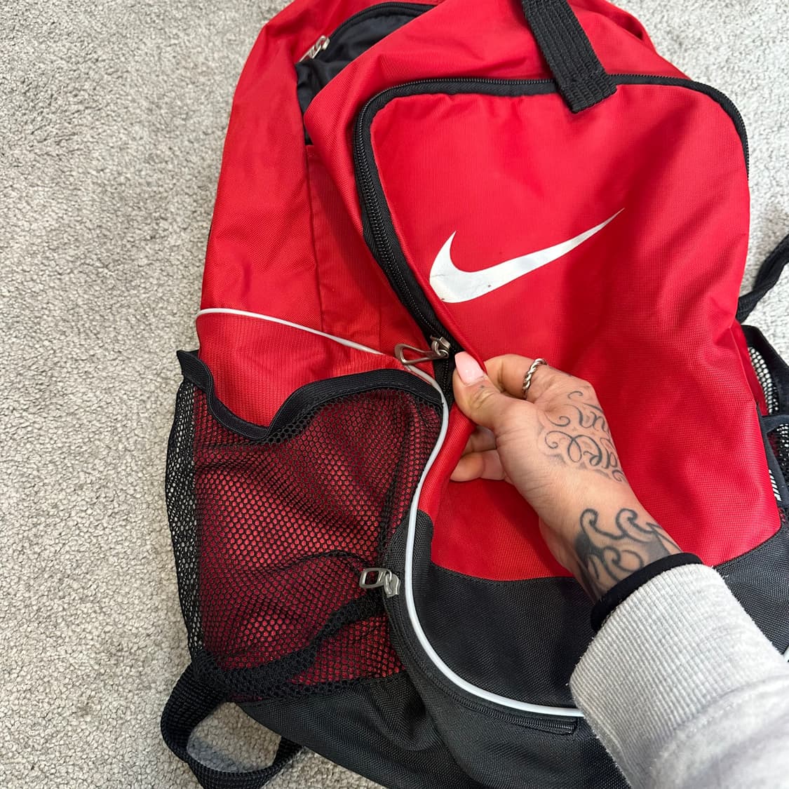 나이키 스우시 올드스쿨 브라질리아 백팩F 상품이미지4