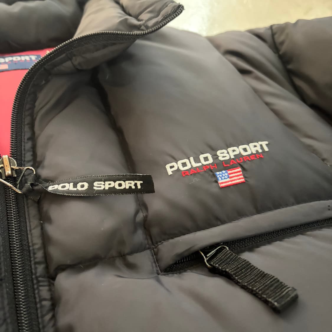 90s 폴로 스포츠 빈티지 다운패딩 XL 상품이미지6