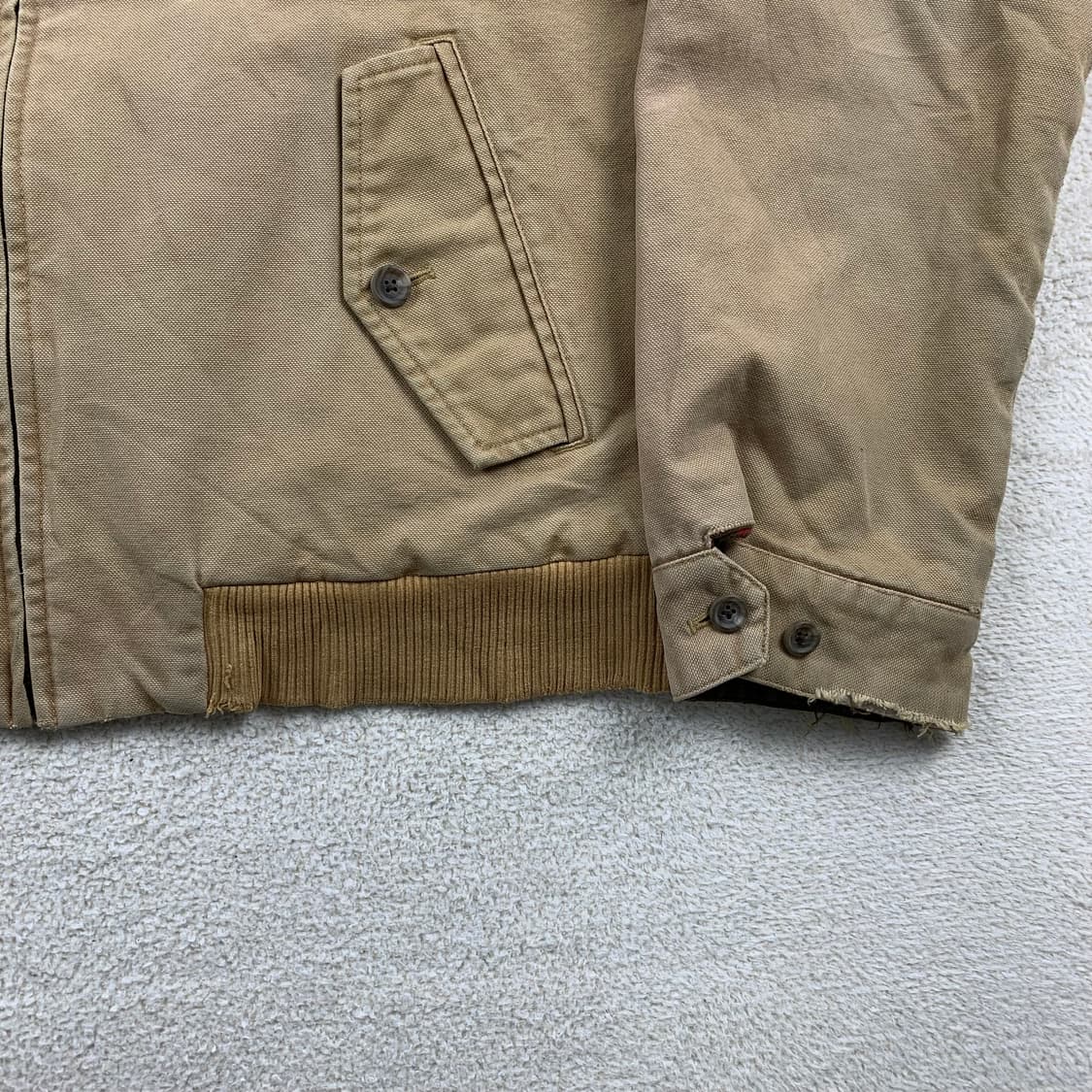 90‘s 폴로 랄프로렌 덕 캔버스 해링턴 자켓 상품이미지4