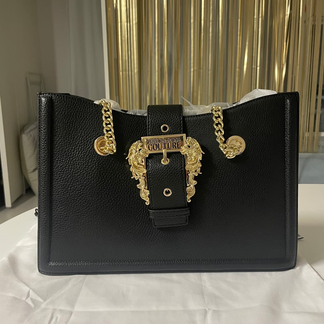 베르사체 진 쿠튀르 블랙 토트백(새상품) 상품이미지2