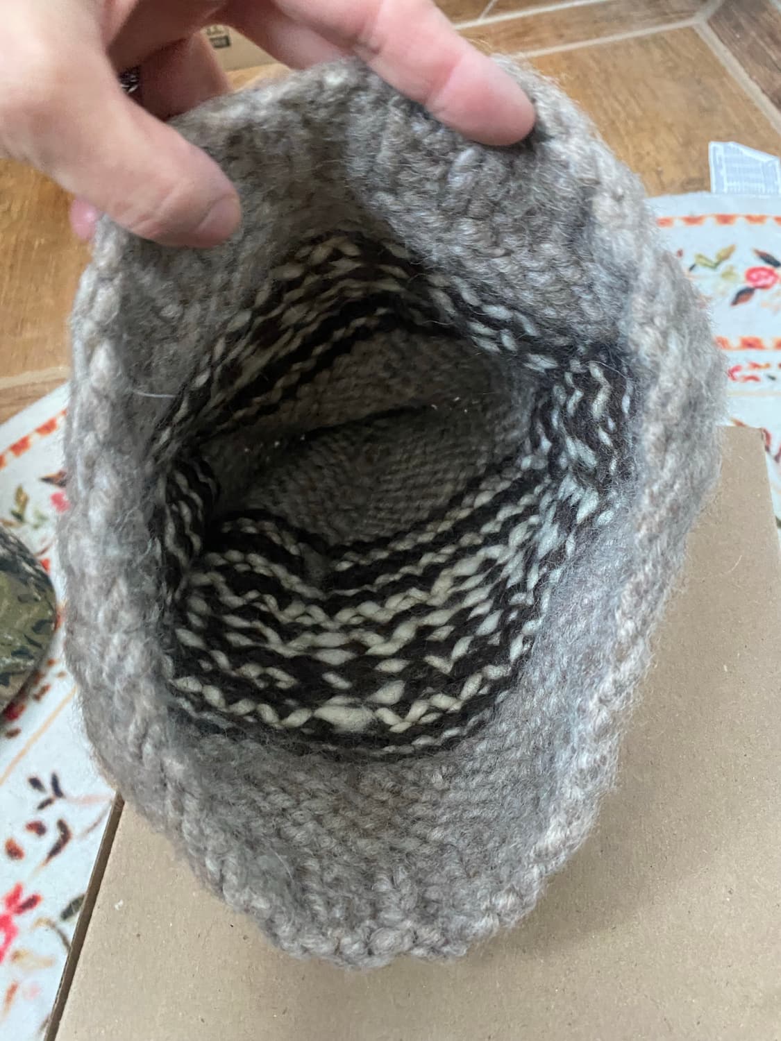 니트 털모자 상품이미지5