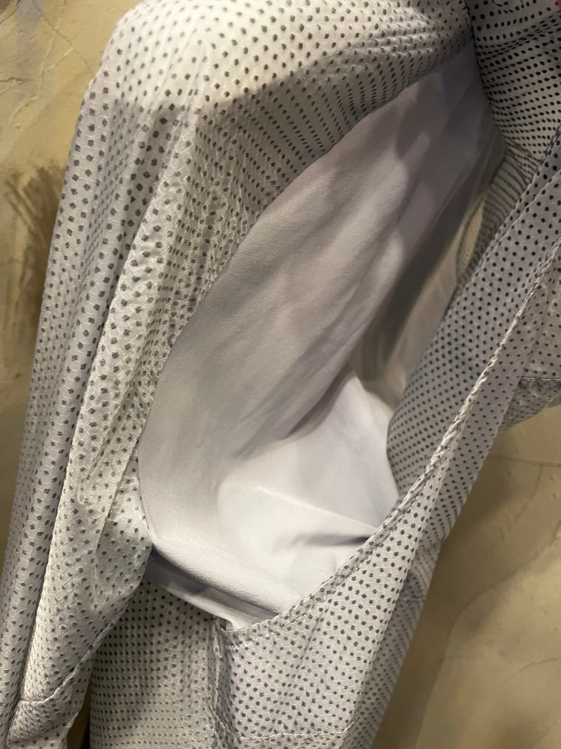 나이키 여성 골프복 메쉬 후드 바람막이 자켓 그레이 M 상품이미지5