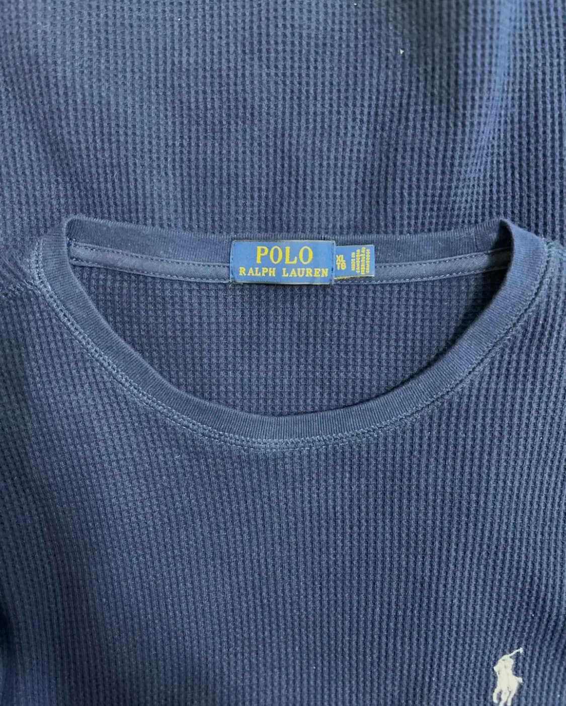 폴로랄프로렌 남성 와플코튼티셔츠 XL 상품이미지5