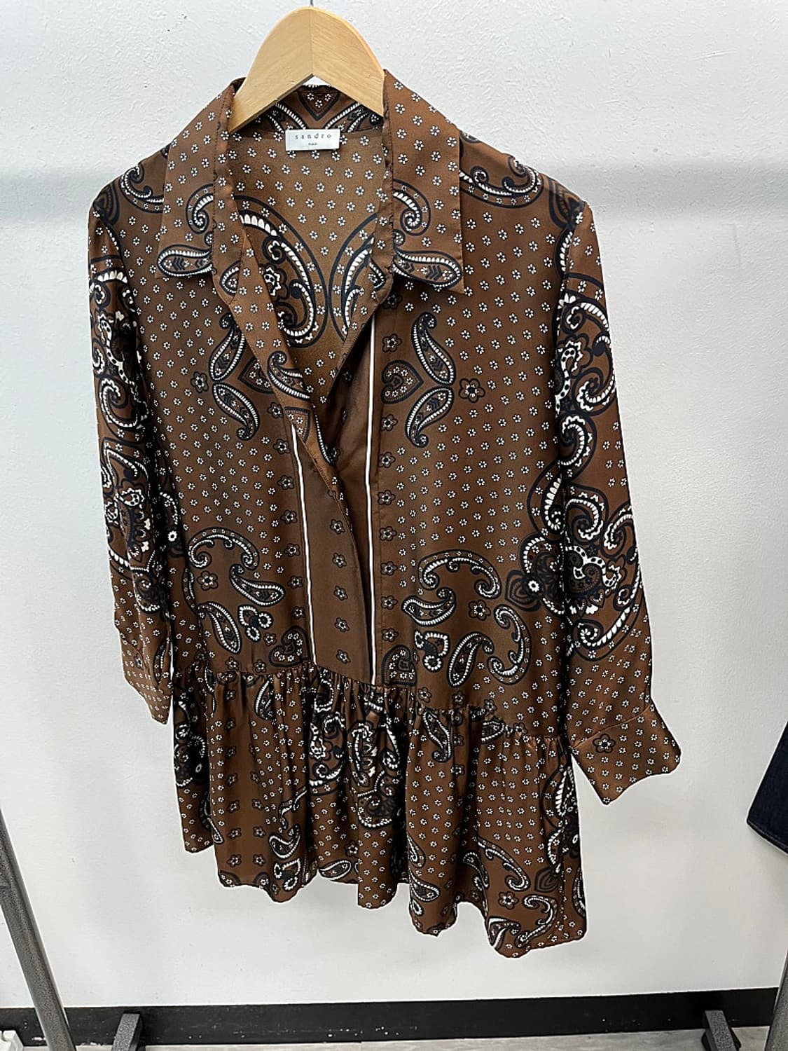 여) 산드로 실크 원피스 상품이미지1