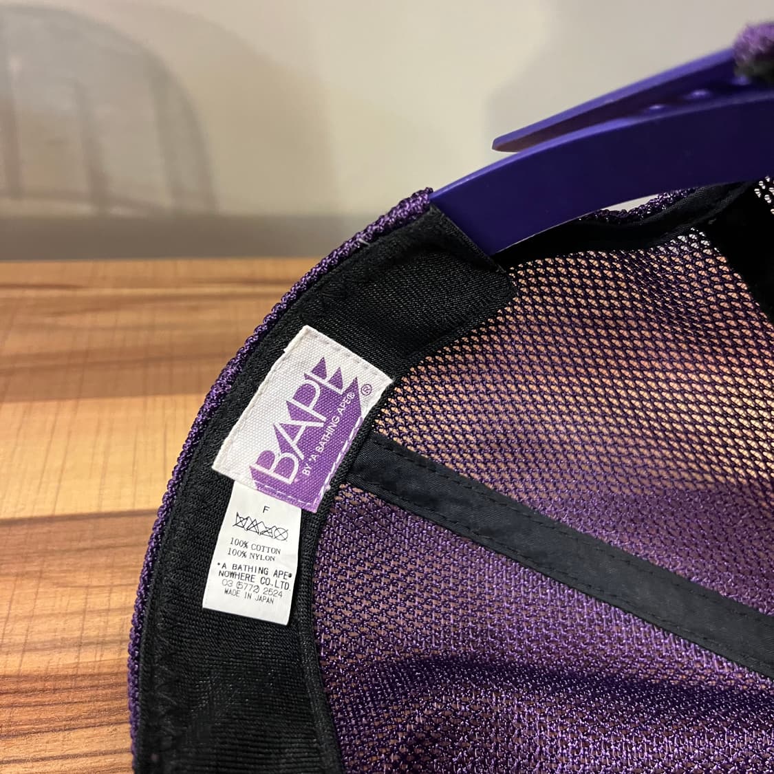 베이프 올드 메쉬캡 상품이미지4