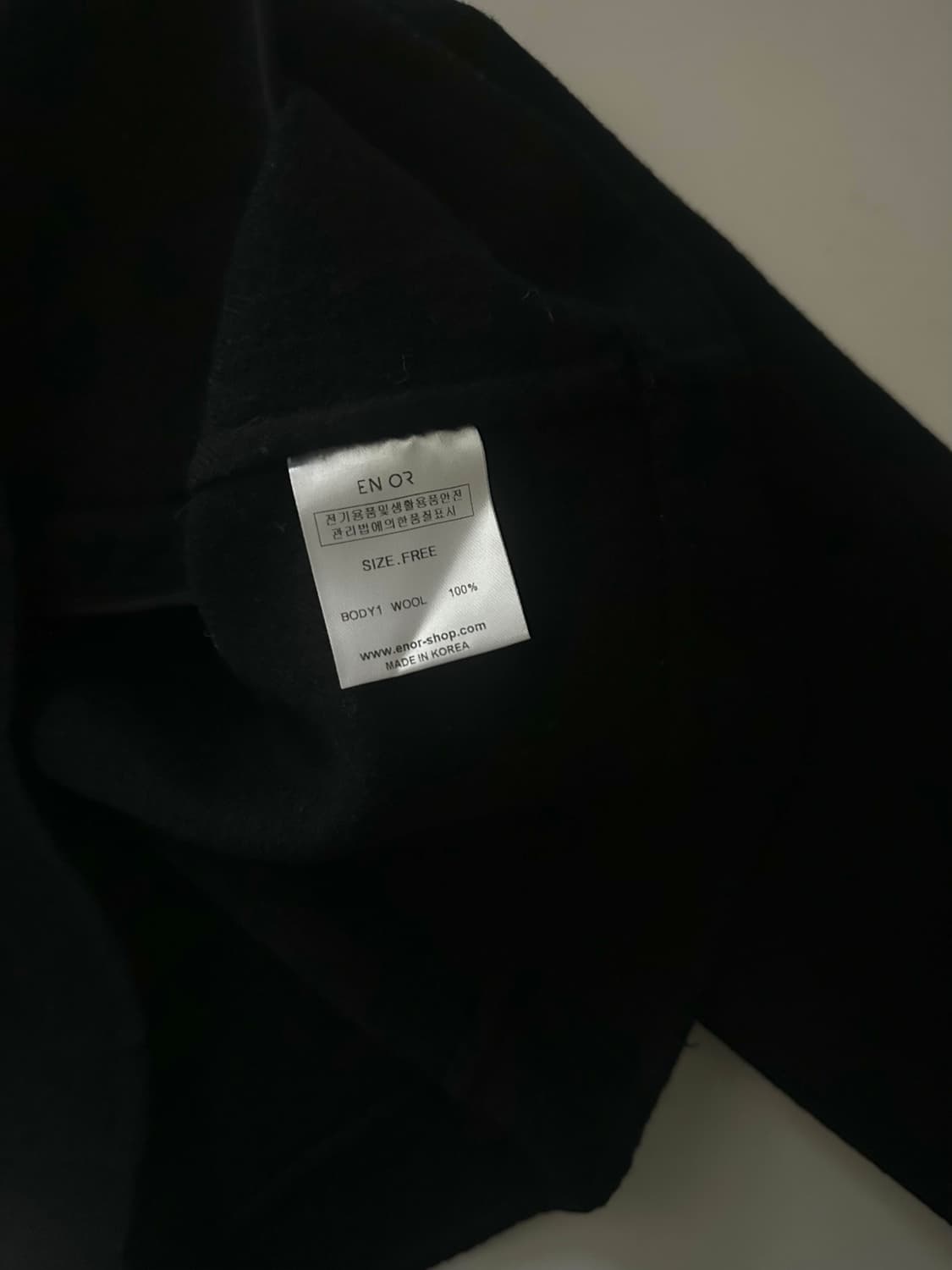 Enor 엔오르 울 자켓 상품이미지4