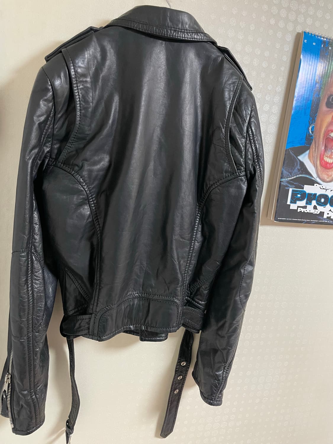 발렌시아가 라이더 가죽자켓 상품이미지6