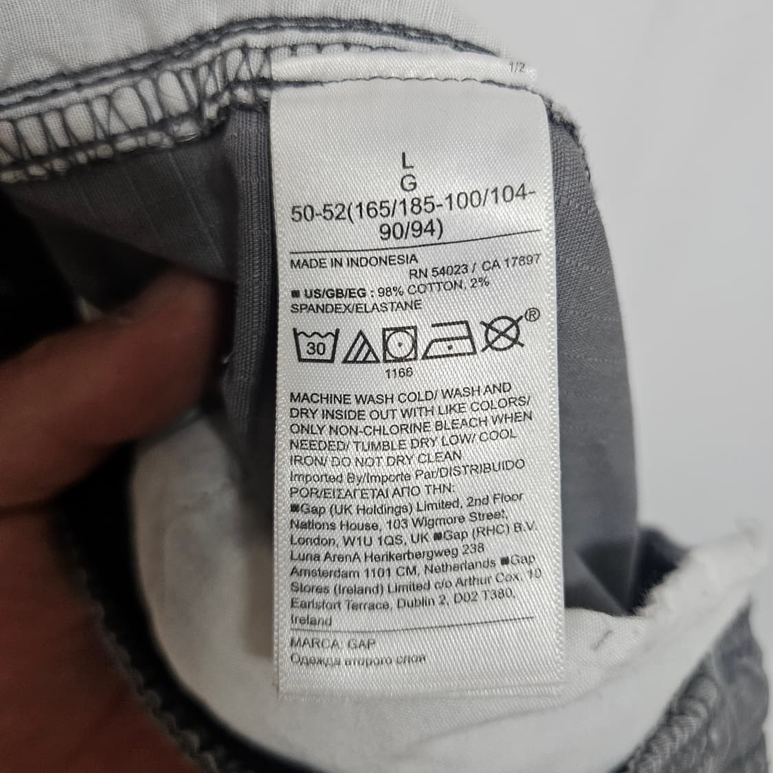 GAP 갭 밀리터리 카고 조거팬츠 L 상품이미지5