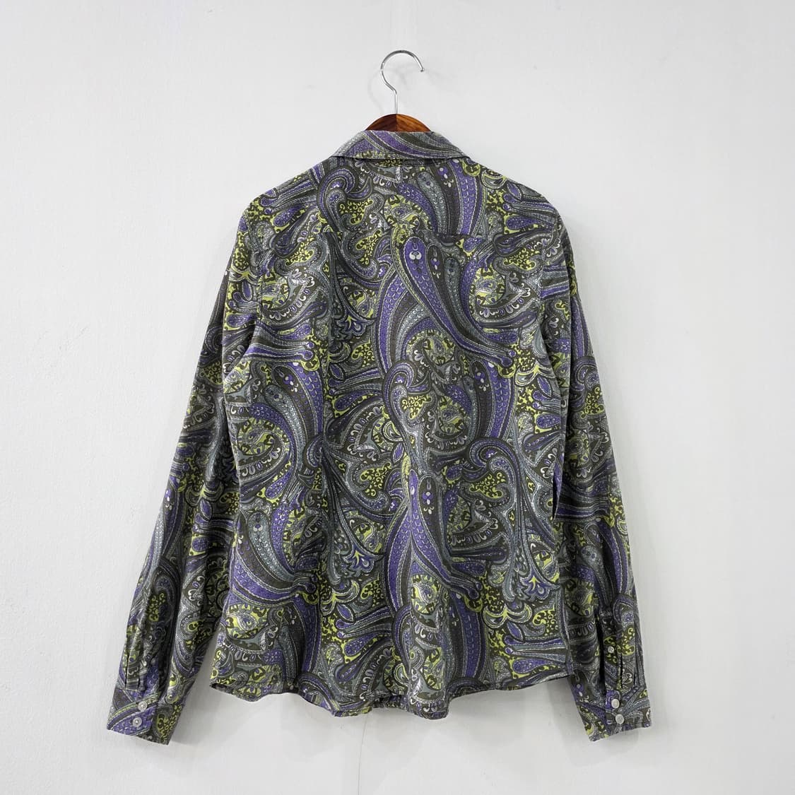 jcp 페이즐리 패턴 실크 혼방 셔츠 상품이미지2