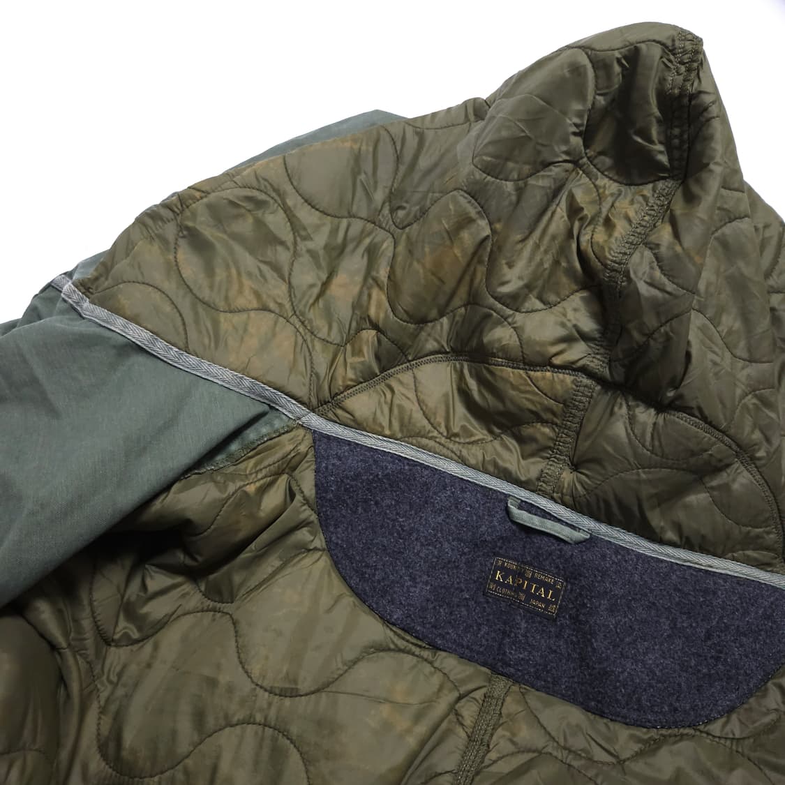 캐피탈 컨트리 저니 리메이크 퀄팅 비부악 링코트 상품이미지9