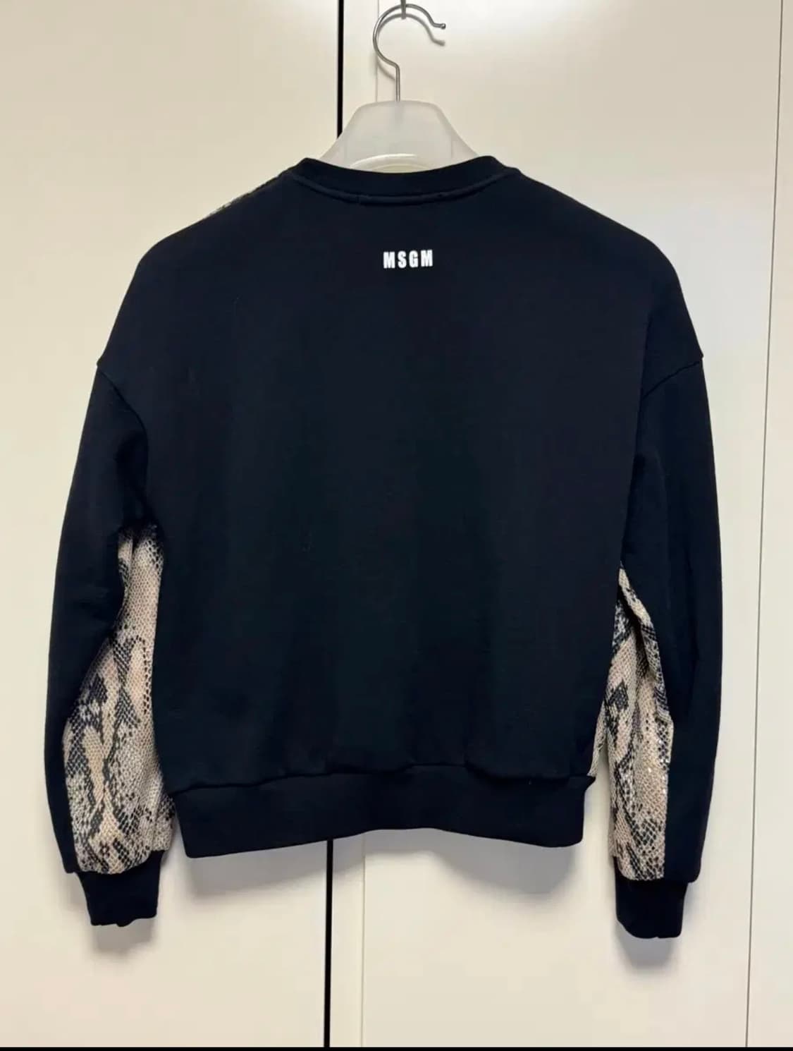 (택포) msgm 여성 맨투맨  XS(한국 S) 상품이미지8